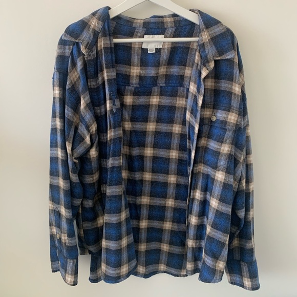 AERIE PLAID SHIRT - Picture 1 of 4